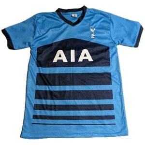 Tottenham Hotspur‎ AIA Jersey Mens S M Blue Soccer Football Shirt Spurs